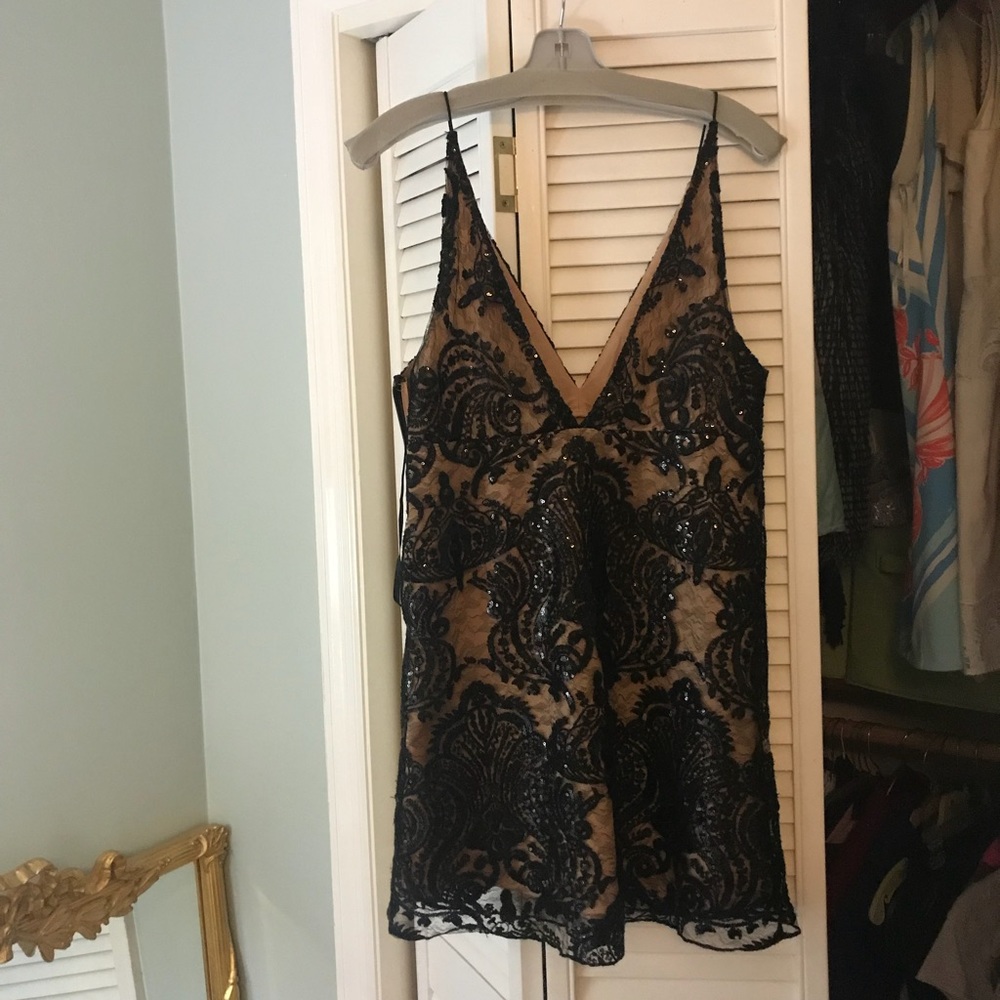 Free People “Night Shimmers Mini dress”